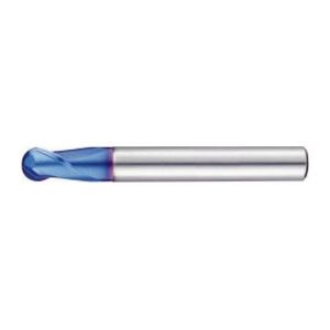Forum Fraise bout hémisphérique courte, type N, en carbure monobloc, NANO, revêtement TiAIN-S, Ø d1 - h8 : 0,5 mm, Long. totale l1 40 mm