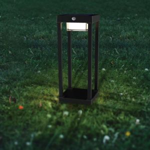 Lumihome BORNE SOLAIRE PICASSO NOIRE 50CM