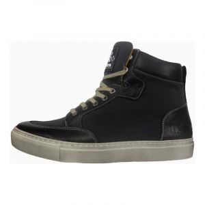 Helstons Baskets moto cuir/textile Kobe Armalith gris/noir- 41