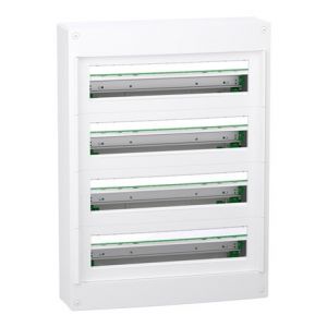 Schneider Electric PrismaSeT xs - Coffret plastique saillie 4 rangées 24 modules - sans porte - LVSXT424