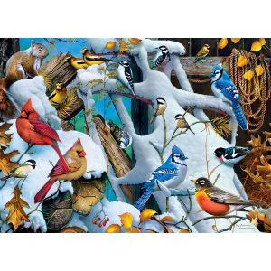 Master pieces Puzzle Oiseaux des Neiges