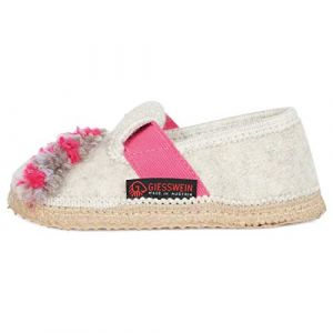 Giesswein Trabening, Chaussons Bas Fille, Blanc (Lamm 202), 24 EU