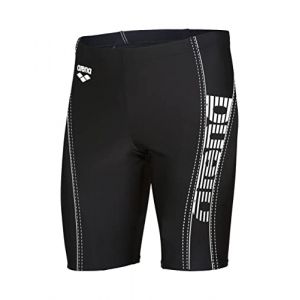 Arena Jammers de Natation Byor Evo R pour Hommes, Plage et de Piscine, Maillot de Bain en Tissu Maxfit Eco à Séchage Rapide, Résistant au Chlore et au Sel, Protection UV UPF 50+, Doublure à l'avant