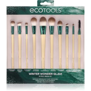 EcoTools *Holidays* - Set de 10 brochas Winter Wonder Glam