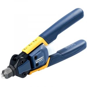 Rapid RP100 Riveteuse manuelle robuste avec buse multiple et technologie de r&eacute;duction de puissance, Riveteuse ergonomique pour rivets aluminium, acier inoxydable et cuivre de &Oslash;3,2 &agrave; &Oslash;4,8mm - (5001721)