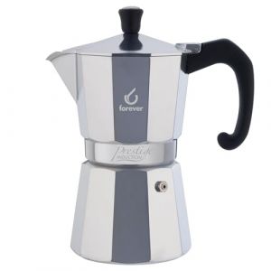 Forever KAUFGUT FRV290610 Cafeti&egrave;re Moka, Tz.6 Prestige Induction