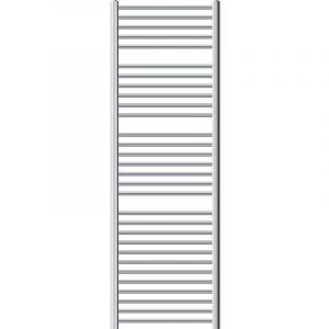 ECD Germany Radiateur Sèche-Serviettes Sahara - 600 x 1800 mm - Chrome - Droit avec Raccordement Latéral - Radiateur Sèche Serviette Salle de Bain - Pas Électrique