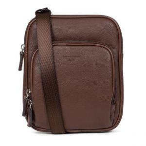 Hexagona Sacoche Cuir CONFORT Chocolat June