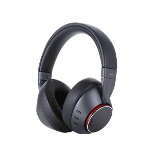 Trevi DJ 12E90 ANC Casque DJ Hi-FI Bluetooth avec Circuit ANC pour r&eacute;duction du Bruit ext&eacute;rieur, Coussinets Confortables en Cuir Souple, Bandeau r&eacute;glable, autonomie Environ 25 Heures