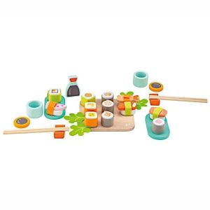 Image de Trudi Sevi Dinette en bois Set Sushi 1831 - Jouets écologiques