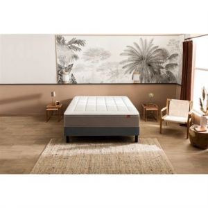 Epeda Ensemble Inoubliable + Sommier Confort Ferme 180x200 - Double Sommier