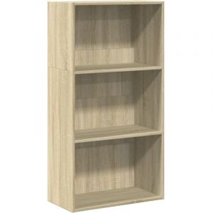 VidaXL Bibliothèque chêne sonoma 60x30x114 cm bois d'ingénierie