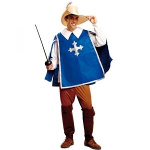 Déguisement de Mousquetaire Bleu pour homme - MY OTHER ME FUN COMPANY, SL. - M/L - Adulte