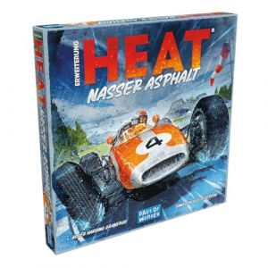 Days of Wonder Heat - Asphalte Nasser Extension - Jeu de connaisseurs - Jeu de Course - 1 &agrave; 7 Joueurs - &Agrave; partir de 10 Ans et Plus - 60 Minutes - Allemand