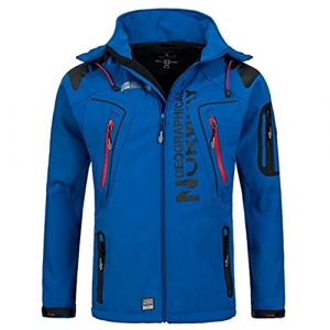 Geographical Norway Veste Softshell Bleue Homme Techno