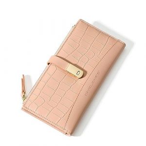David Jones Portefeuille Portefeuille Compagnon - Grand Portemonnaie - Couleur Unique - Taille Rose