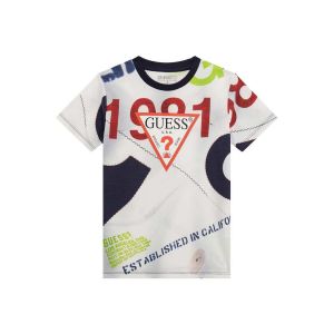 Guess T-shirt enfant SS T SHIRT Multicolore - Taille 14 ans,16 ans