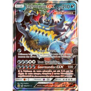 Asmodée Carte Pokémon 63a/111 Engloutyran Gx 210 Pv Promo