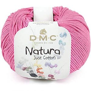 Dmc Fil à tricoter - Natura - 50 gr - 100% coton - Rose Tagada N°114