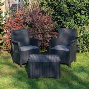 Grand Soleil Ensemble jardin alfheim 2 fauteuils