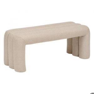 Atmosphera Banc tissu sisco arg 102X42 créateur d'intérieur