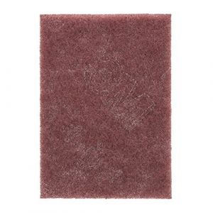 3M Scotch-Brite CF-SH - &Eacute;ponge &agrave; poncer robuste abrasive rouge pour nettoyage, satinage et finitions - 1 x 20 pads de 158mm x 224mm