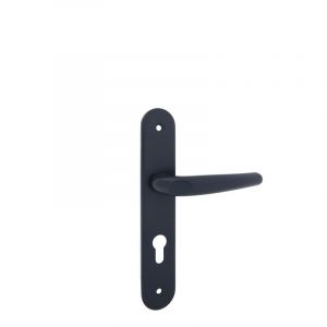 Alpertec 1 poign&eacute;e de porte cylindre Pianosa/York, gauche, alu entraxe 195 mm