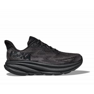 Image de Hoka Clifton 9 Chaussures en Black Taille 44 2/3 Regular | Route