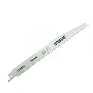 Erbauer Lame de scie égoïne U droite grossière Bois/Métal, lot de 2