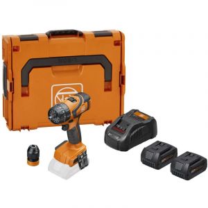 Fein Perceuse-visseuse &agrave; percussion sans fil asb 18 q as 71040762000 18 v 5.0 Ah Li-Ion + 2 batteries, + chargeur, + mallette A579813