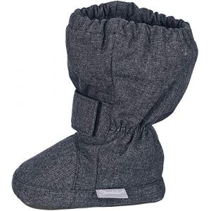 Sterntaler Chaussures Gar&ccedil;ons B&eacute;b&eacute; bleu m&eacute;lang&eacute; large - Taille 23/24