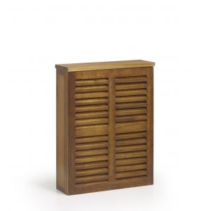 Décoration d'Autrefois Cache-Radiateur Bois Marron 60x17x75cm