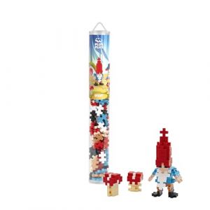 Plus Plus 100 Briques de Construction avec Tube de Rangement - Tube GNOME de No&euml;l 100 Pi&egrave;ces - Jeu de Construction Enfant D&egrave;s 5 Ans - Jouet &Eacute;ducatif et Ludique pour Fille et Gar&ccedil;on - PP4308