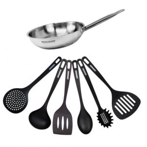 Fackelmann Set de 1 poêle et 6 ustensiles Eterna