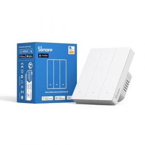 Sonoff M5-3C-WiFi Matter Interrupteur Intelligent Argent&eacute;