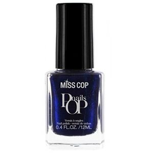 Image de Miss Cop 29 Bleu Noir - Vernis à ongles Pop Nails