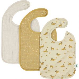 Trixie Lot de 3 bavoirs Lively Lion