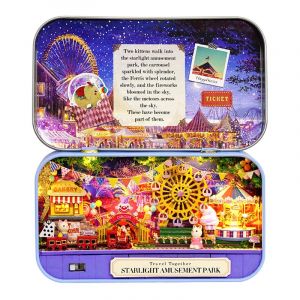 Dam Maquette 3d starlight playground dans bo&icirc;te souvenir 4,3x16,4x2,6 cm.