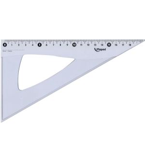 Maped Équerre 60° Start en plastique 26 cm