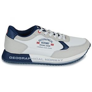 Geographical Norway Baskets basses OSTYLE Blanc - Taille 40,41,42,43,44,45