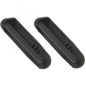 Beko Capuchons Extrémité de Rail Arrière en Plastique pour les Lave-vaisselle (Pack de 2)