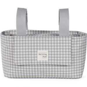 Image de Walking Mum Organisateur pour poussette I Love Vichy gris