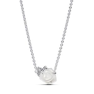 Pandora Collier Rose Blanche - Taille 45 cm