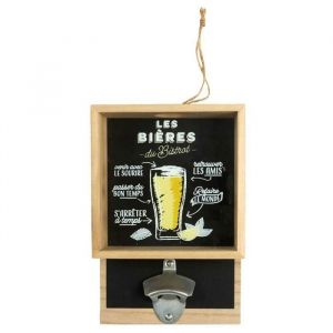 Image de D&eacute;capsuleur Mural avec Bac &agrave; Capsules - AMBRE