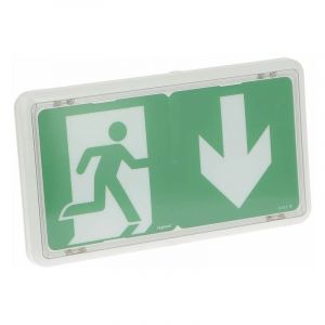 Legrand Commande éclairage BAES d'évacuation saillie à LEDs 45lm 1h 062525