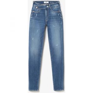 Le Temps des Cerises Jeans Jeans pulp slim dina taille haute destroy bleu - Couleur US 27,US 26,US 24,US 25 - Taille Bleu