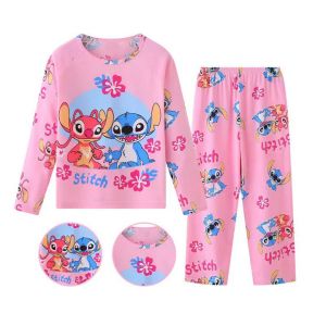 Pyjama enfant Disney Stitch - Rose - Taille 9/10 ans (130 cm)