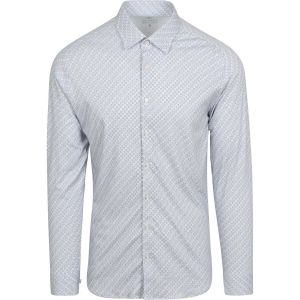 Desoto Chemise Impression Fleurs Clair Bleu clair Bleu taille S