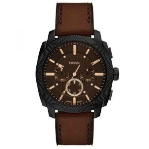 Fossil Montre Homme Machine Noir FS6101