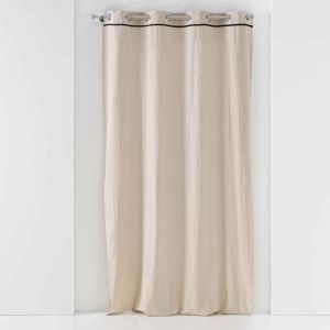 Rideau à oeillets 140 x 240 cm Coton lavé Linette Naturel